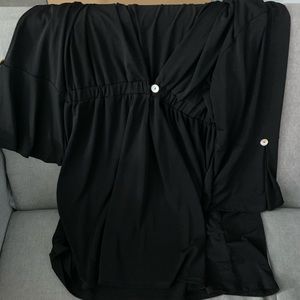 Swinsuit black coverup size XL